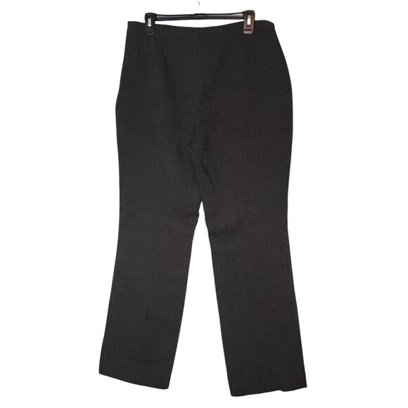 Akris Bergdorf Goodman Pantsuit Womens 12 Gray Pinstripe Suit Blazer Pants - Picture 10 of 15